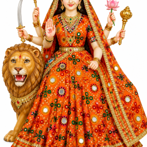 Mata rani Poshak -9 inch