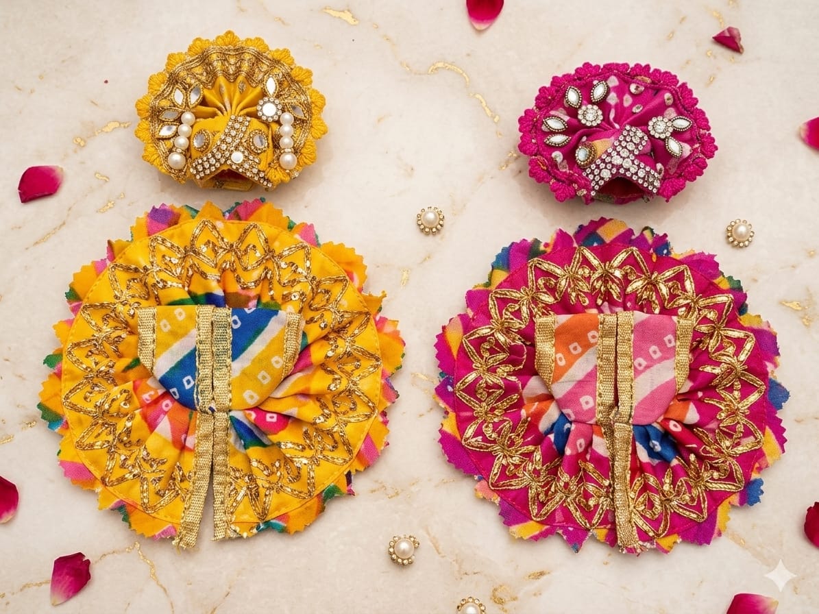 Kanhaji poshak -size 1 -Poshak and pagdi- 2 set